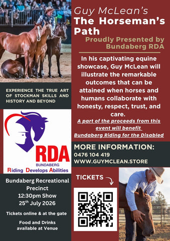 The Horseman's Path by Guy McLean- Bundaberg 25th July 2026