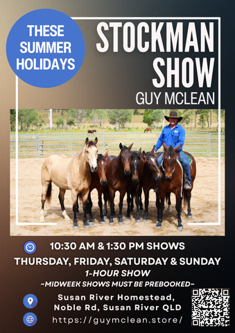 Stockman Show @ Susan River Homestead, QLD Summer Holidays